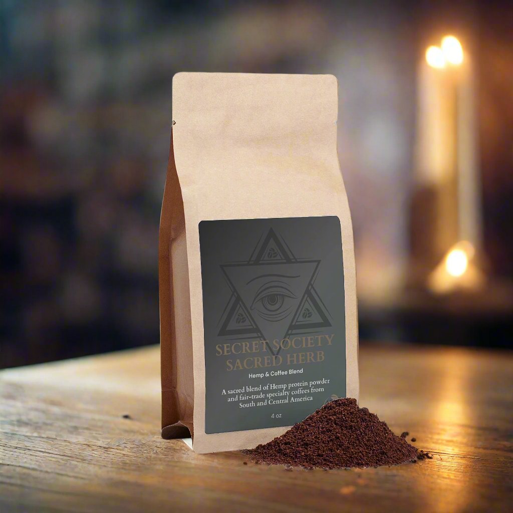 Secret Society Sacred Herb - Hemp Coffee Blend 4oz