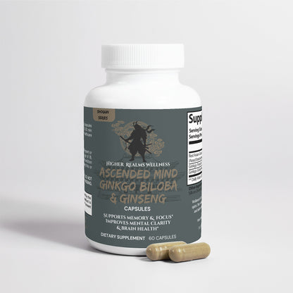 Ascended Mind Ginkgo Biloba & Ginseng