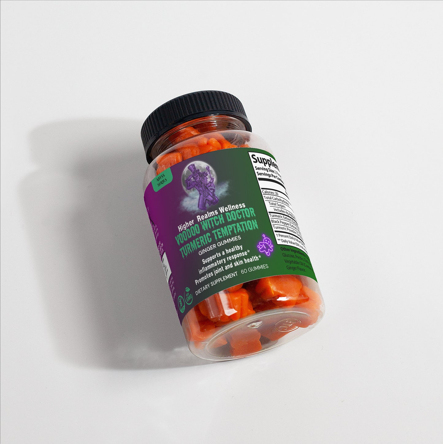 Voodoo Witch Doctor Turmeric Temptation Gummies