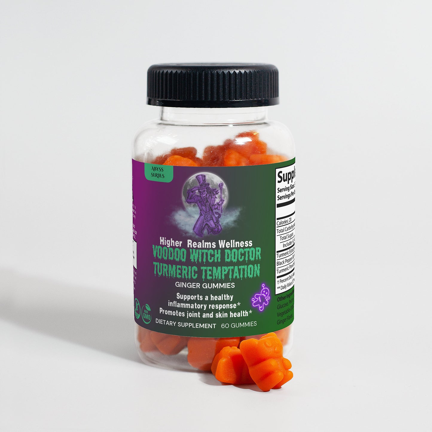 Voodoo Witch Doctor Turmeric Temptation Gummies