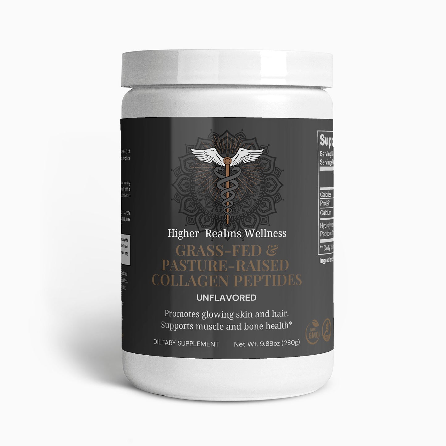 Grass-Fed Hydrolyzed Collagen Peptides (Unflavored)