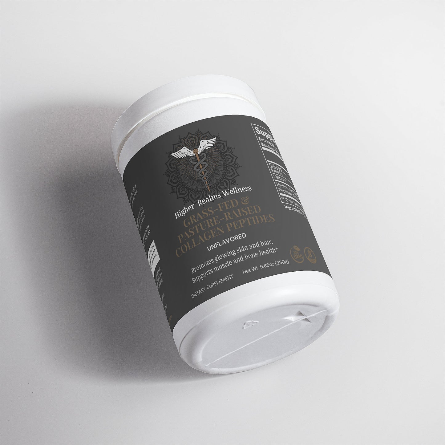 Grass-Fed Hydrolyzed Collagen Peptides (Unflavored)