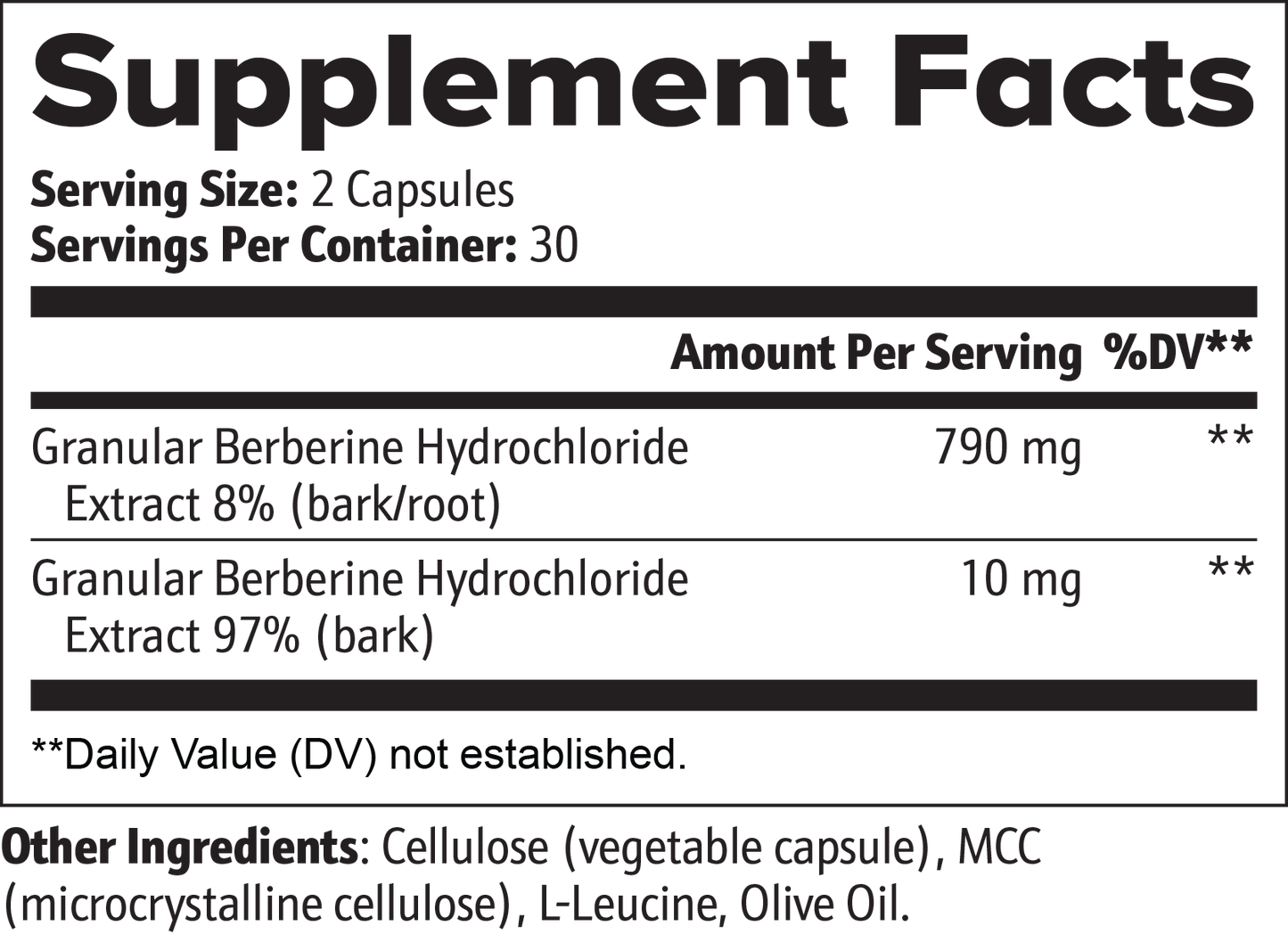 Ascended Berberine