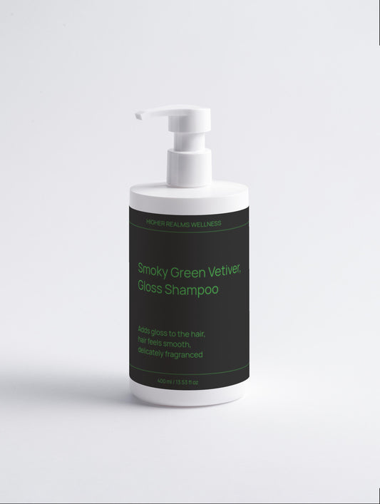 Smoky Green Vetiver, Gloss Shampoo for Men