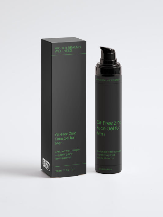 Oil-Free Zinc Face Gel for Men